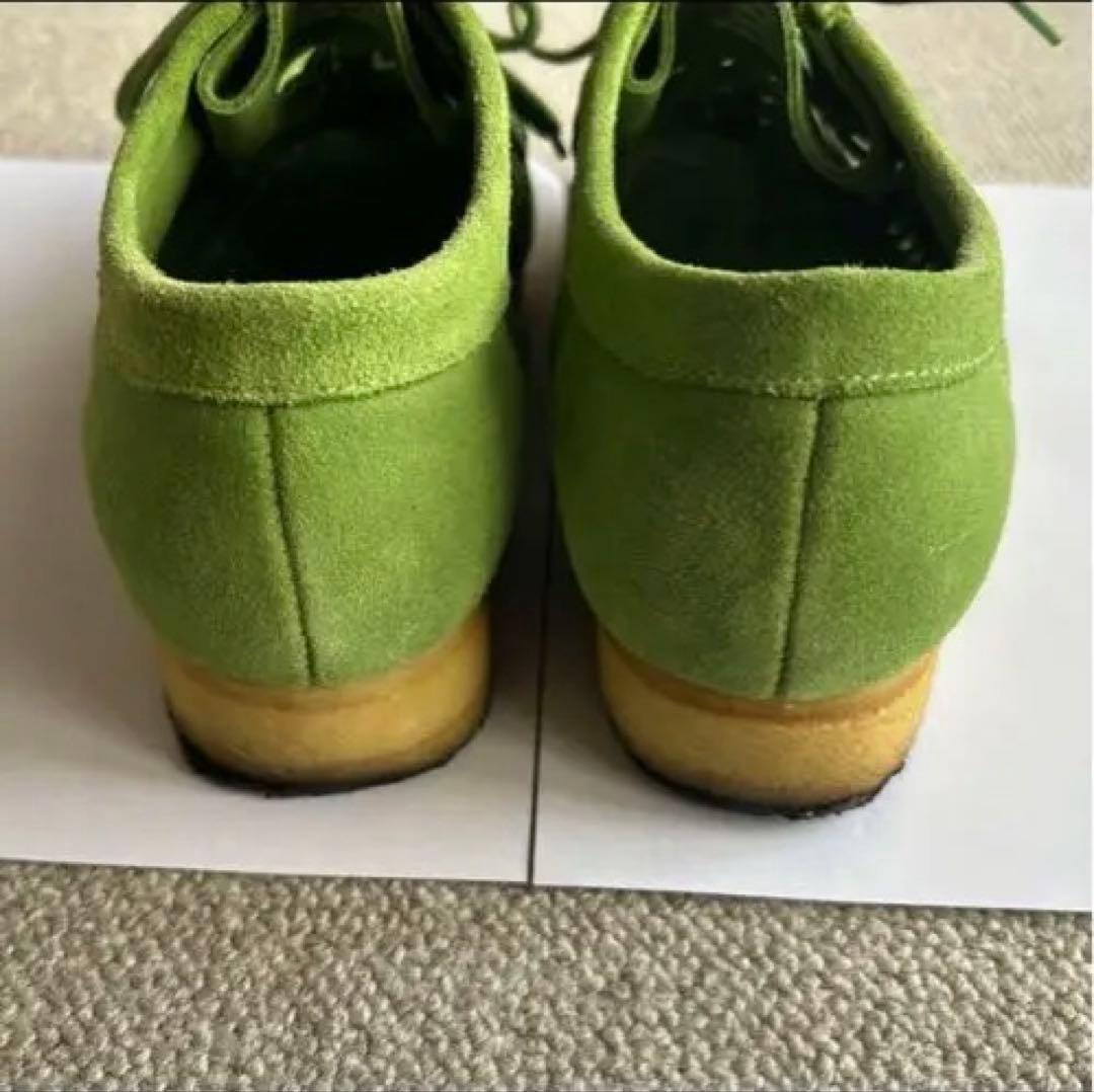 supreme × clarks Woven Wallabee グリーン