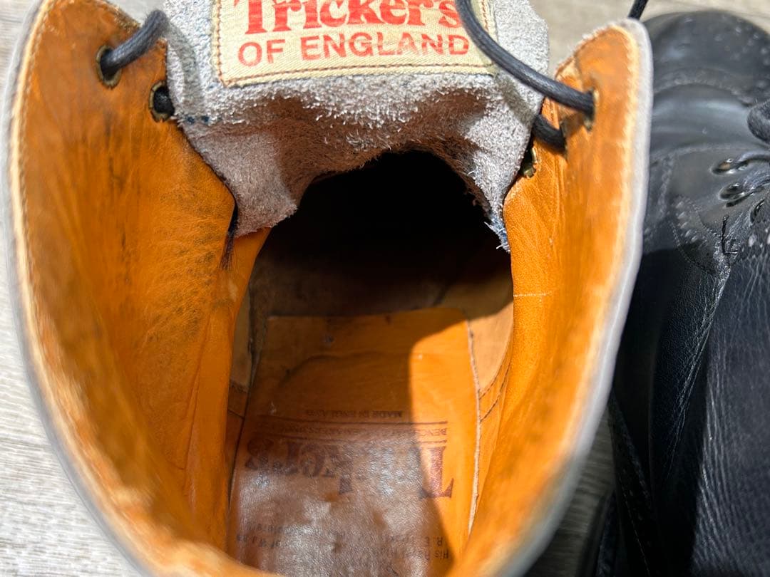 あ*ゆ様 トリッカーズ　カントリー　UK5.5 ブラック　90年代