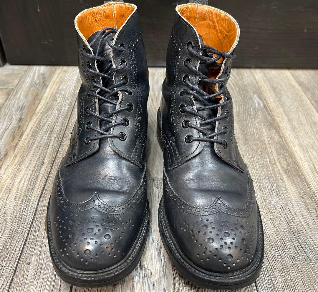 あ*ゆ様 トリッカーズ　カントリー　UK5.5 ブラック　90年代