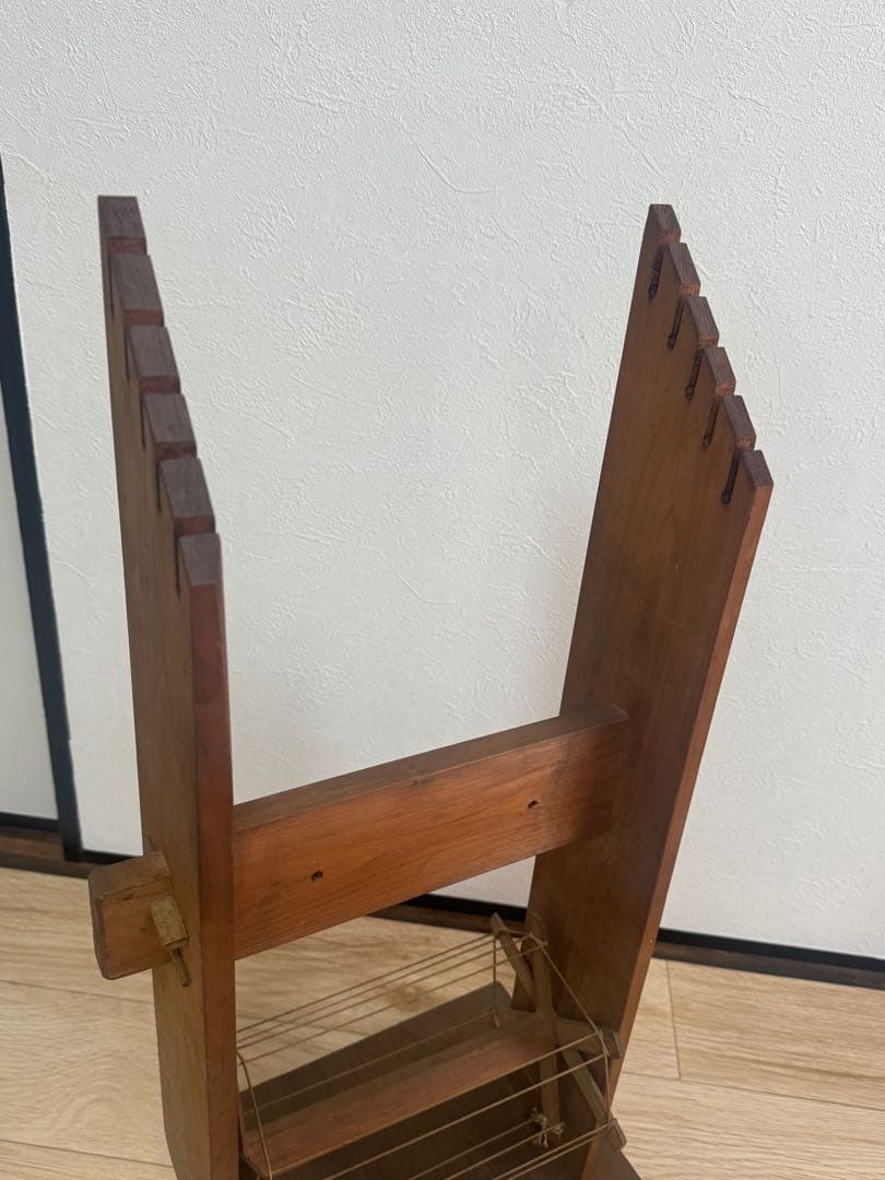 御光台　二重御光台　木製　ヴィンテージ　機織り　御光　貴重品　五光台