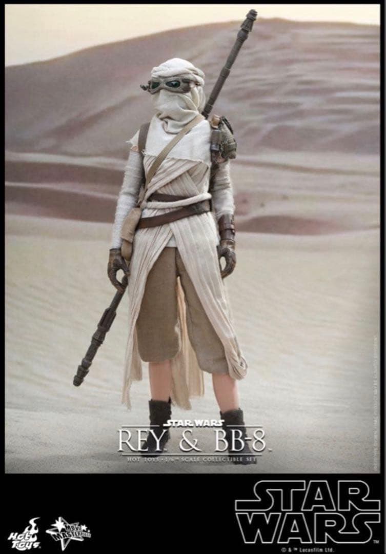 【新品】 『スター・ウォーズ／フォースの覚醒』レイ＆ＢＢ-８（２体セット）