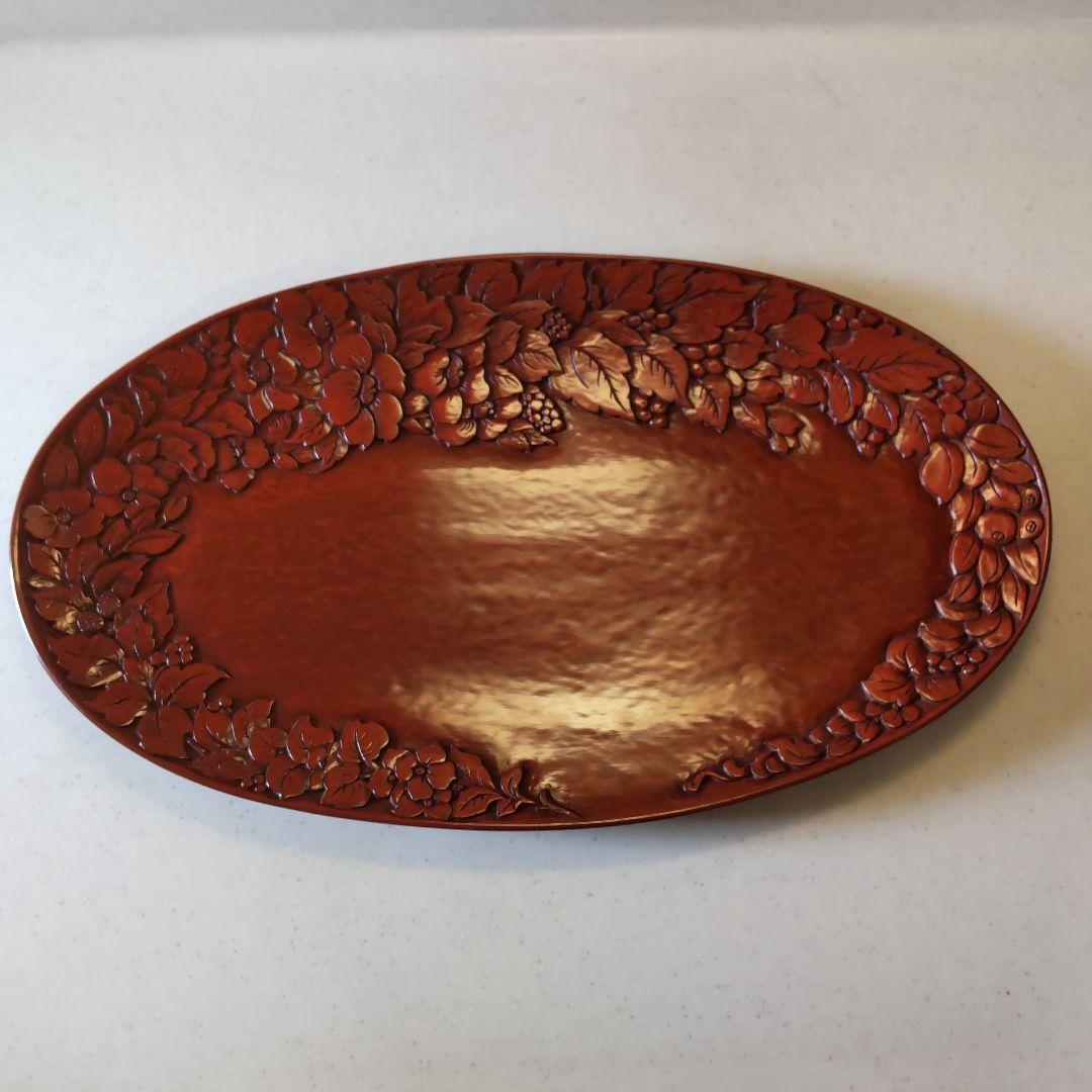 鎌倉彫後藤会長盆