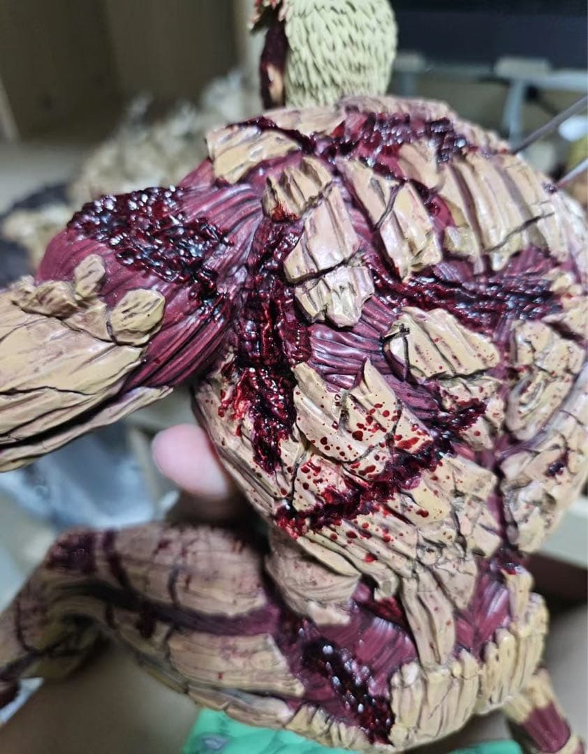 進撃の巨人 鎧の巨人 ガレージキット ガレキ スタチュー⑨