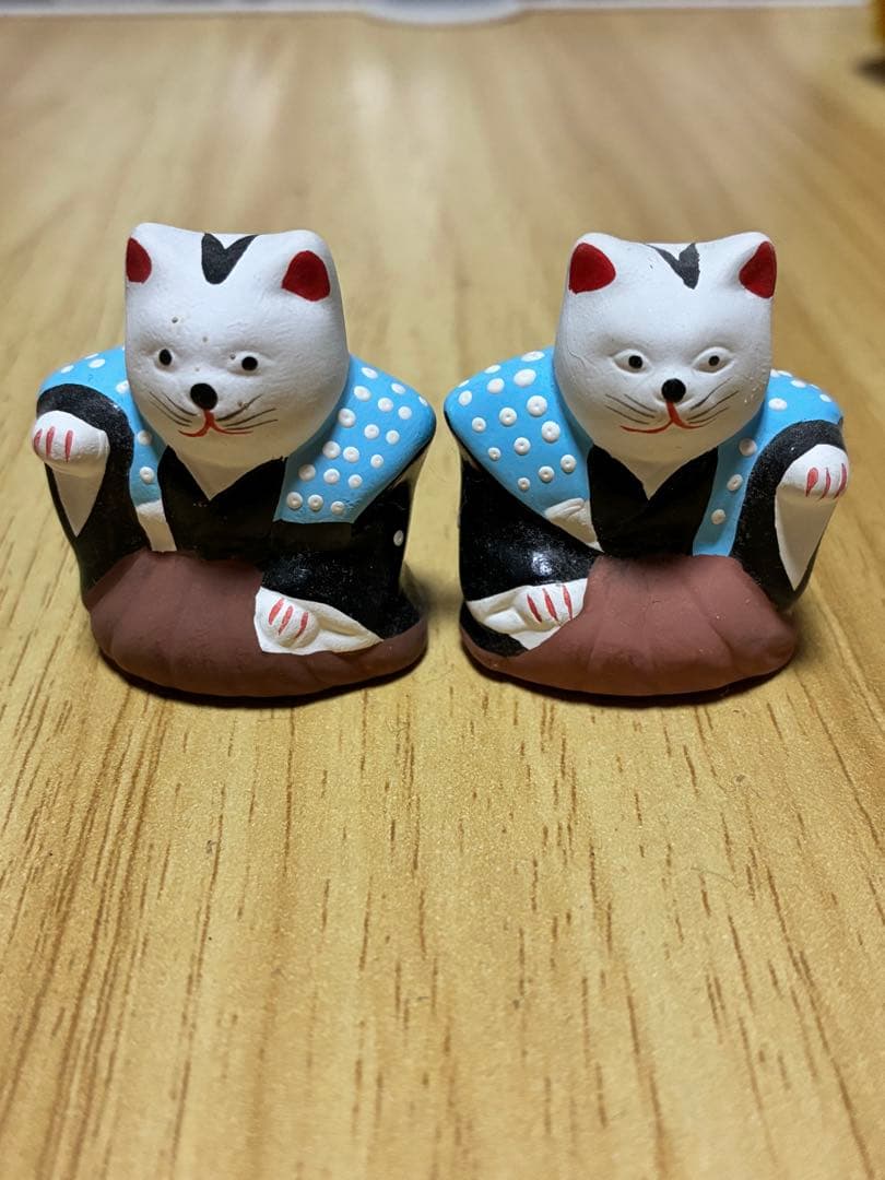 住吉大社 招福猫 左右ペア 初辰参り 初辰猫 - メルカリ