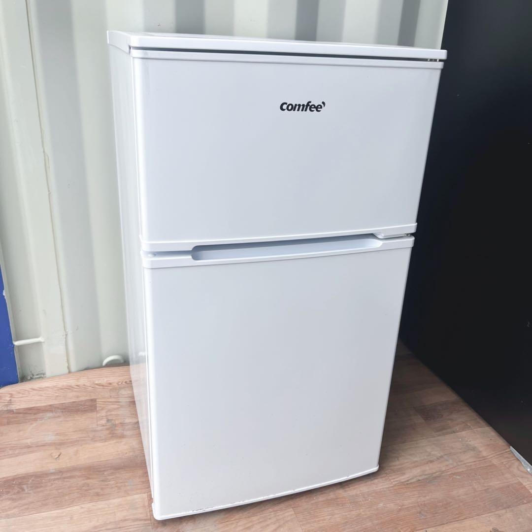 取付無料！高性能・高年式 シンプルホワイトインテリア小さめ便利サイズ冷蔵庫！