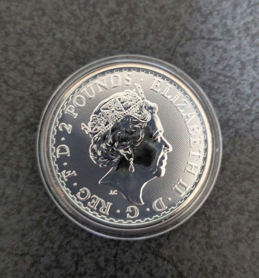 2021年 イギリス・ ブリタニア 銀貨1オンス