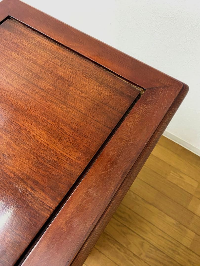 木製 唐木 花梨 チェスト 引き出し タンス インテリア 6杯