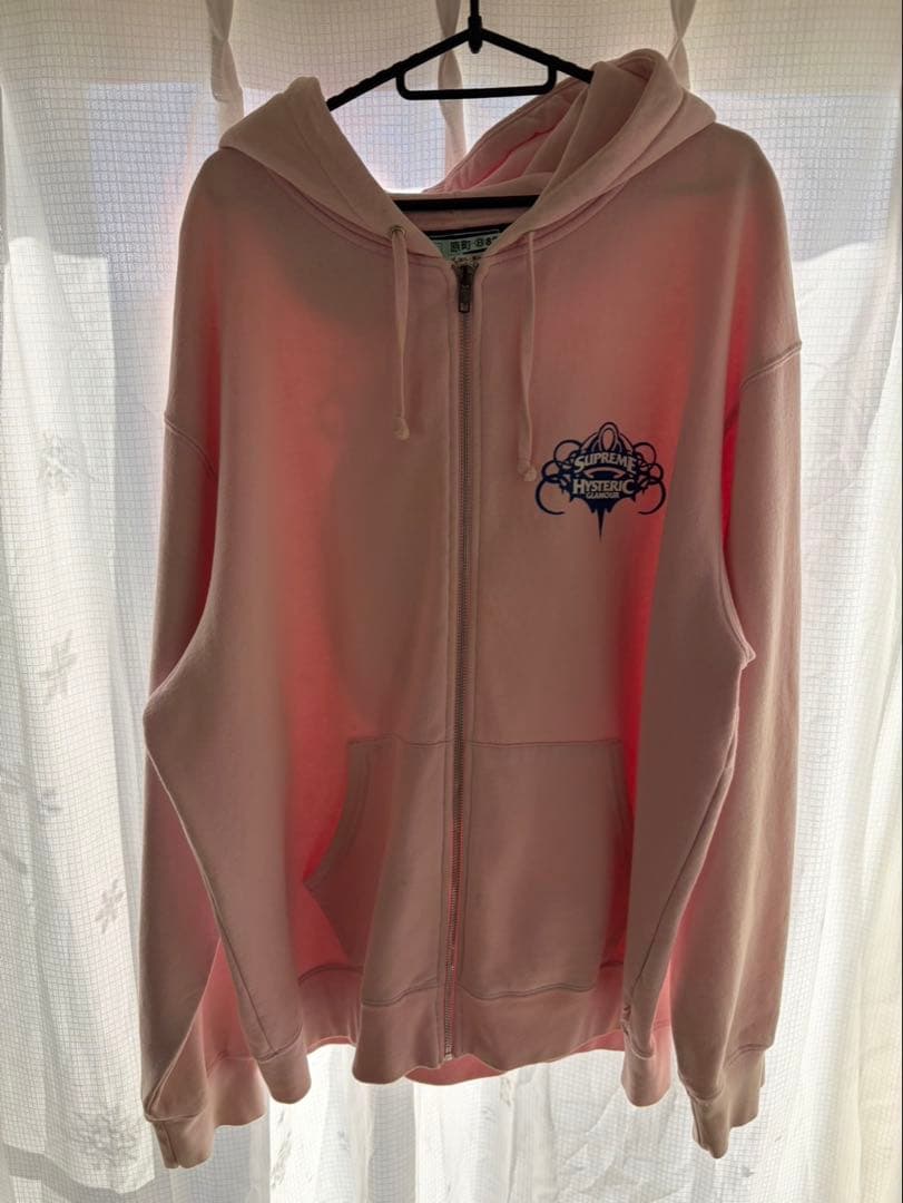 supreme hysteric glamour ジップパーカー