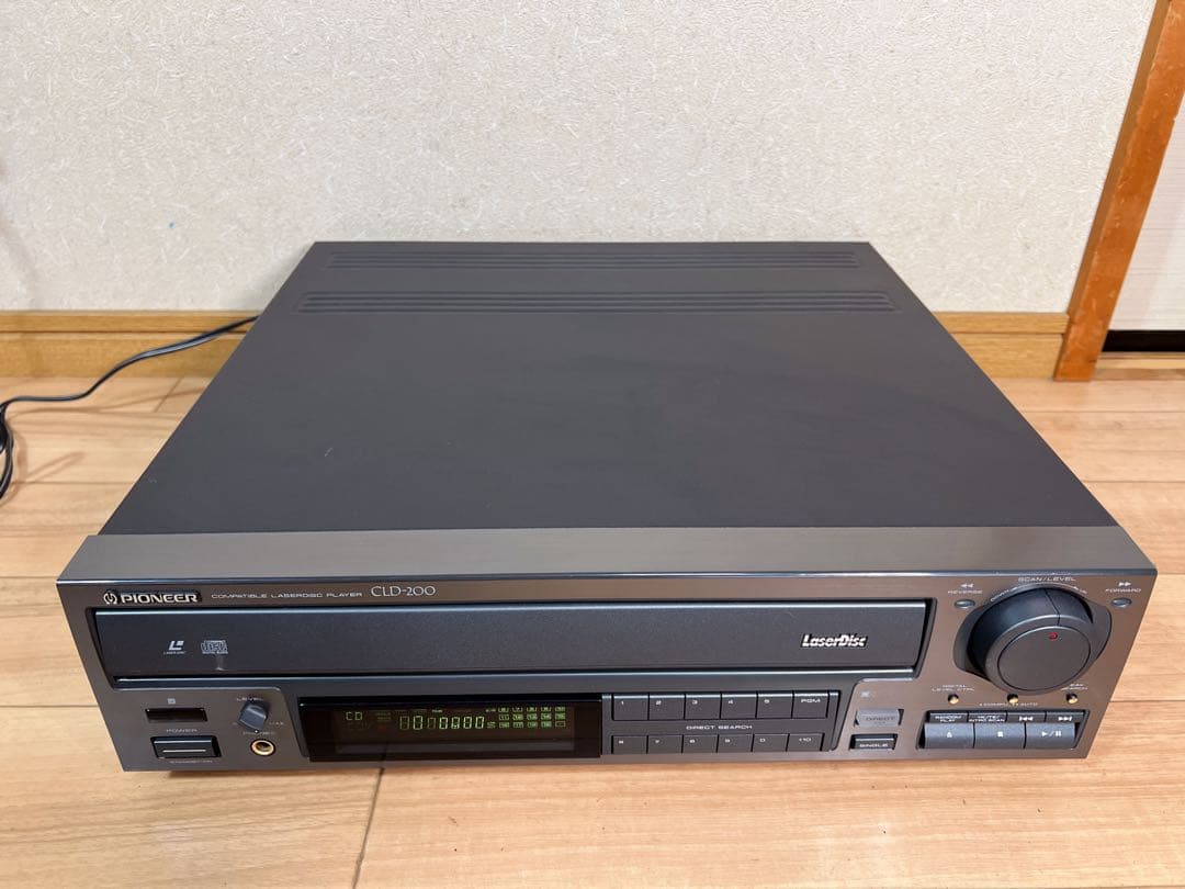 パイオニア レーザーディスクプレーヤー CLD-E200 - メルカリ