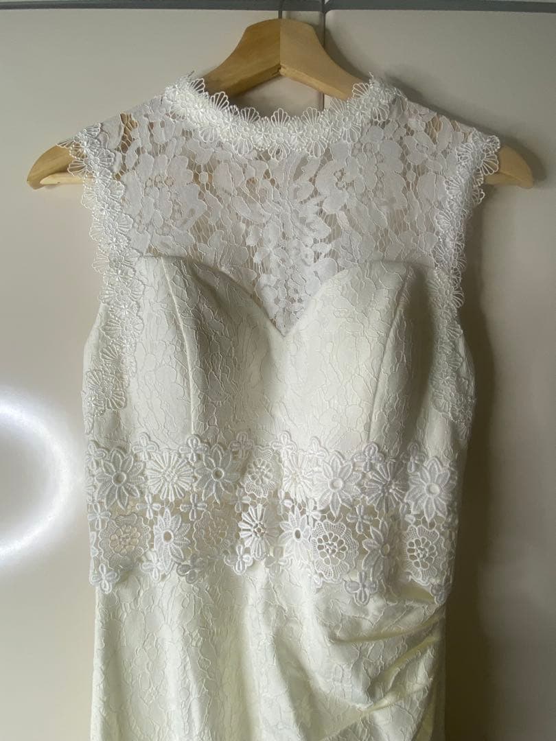 【Sugar】ホワイトレースマーメイドドレス