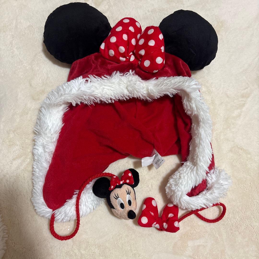 ディズニー ミニーちゃん ミッキー ファンキャップ クリスマス