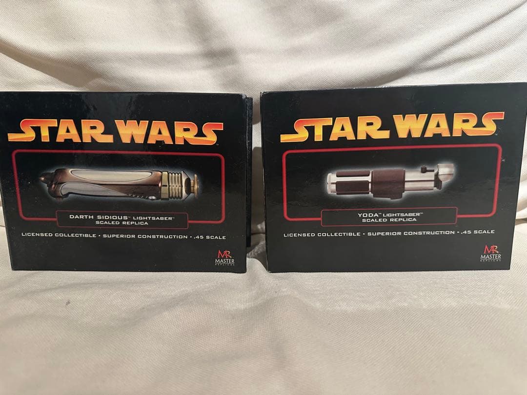 マスターレプリカヨーダ、ダース・シディアス ミニライトセーバー年末特価