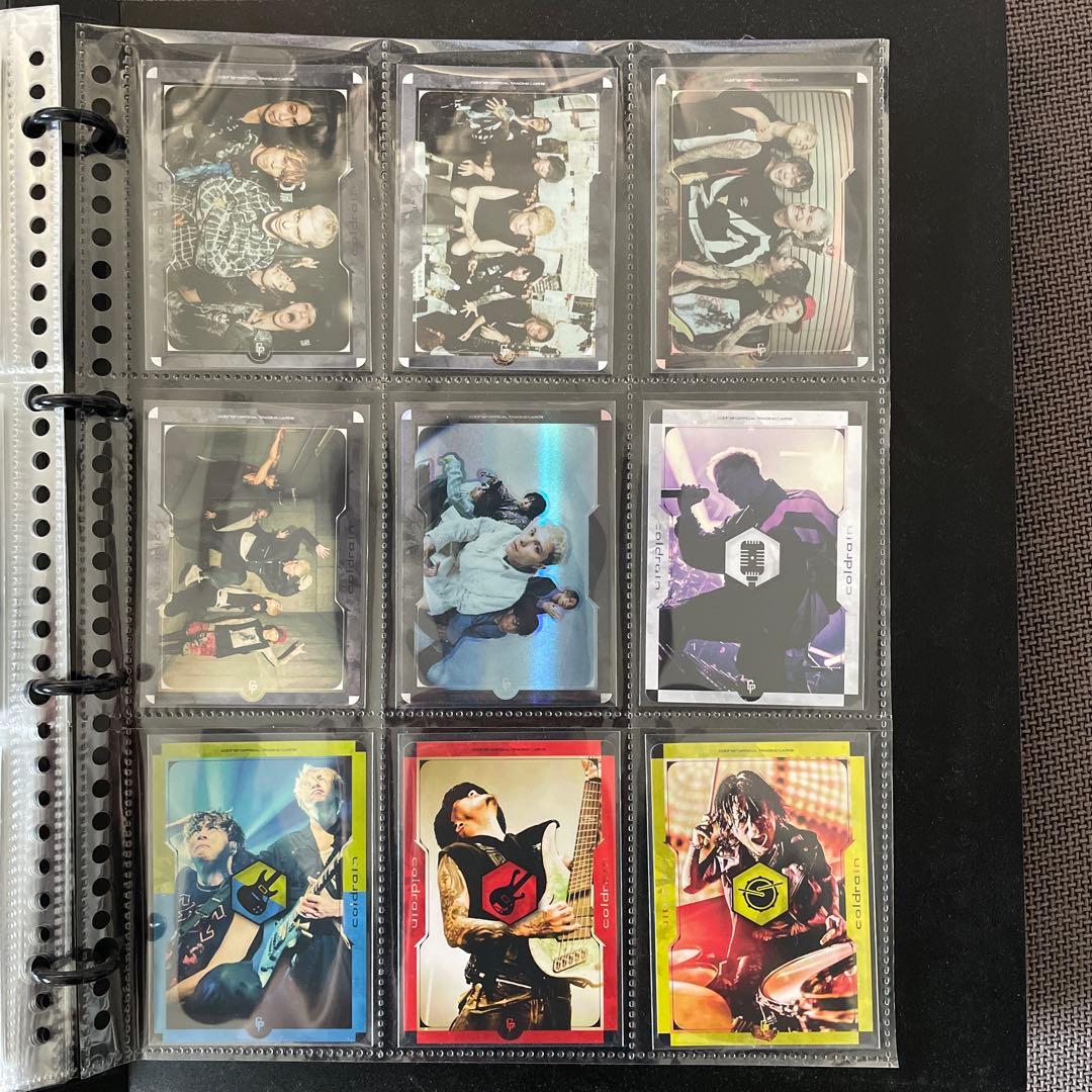 coldrain トレカ コンプリートセット - メルカリ