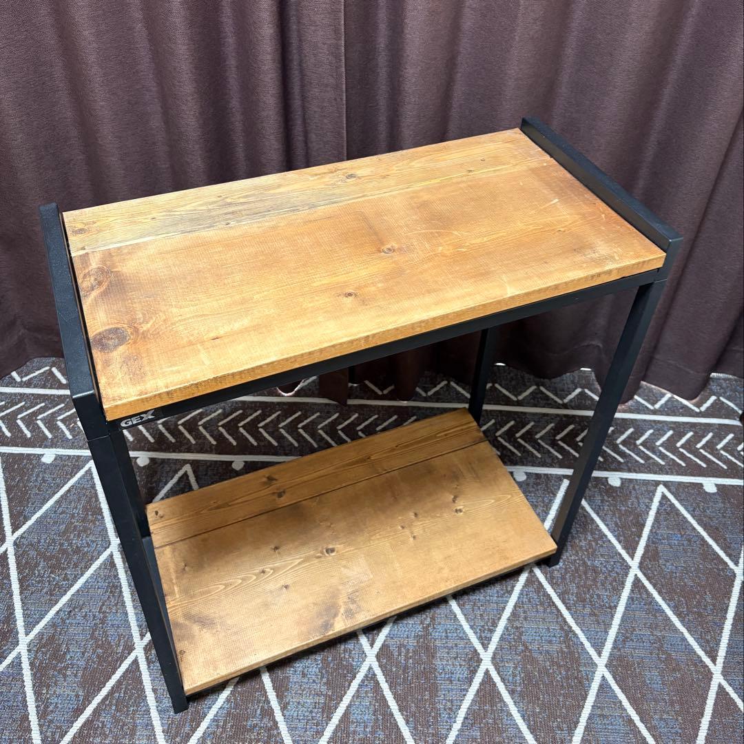 GEX アクアラックスチール 600BK 水槽台 60cm 天板付き