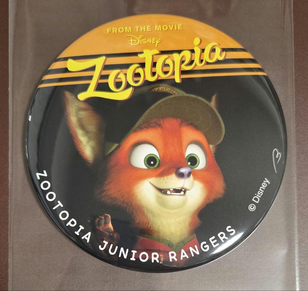 レア ズートピア 幼少期 ニック スタンド付き缶バッジ 希少品 - メルカリ