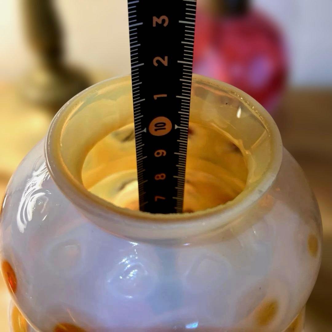 フェントン ハチミツ ランプシェード アンティーク オパールセント