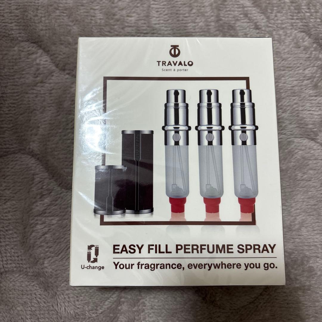 MILANO TRAVALO（トラヴァーロ）アトマイザー スプレーセット グレー