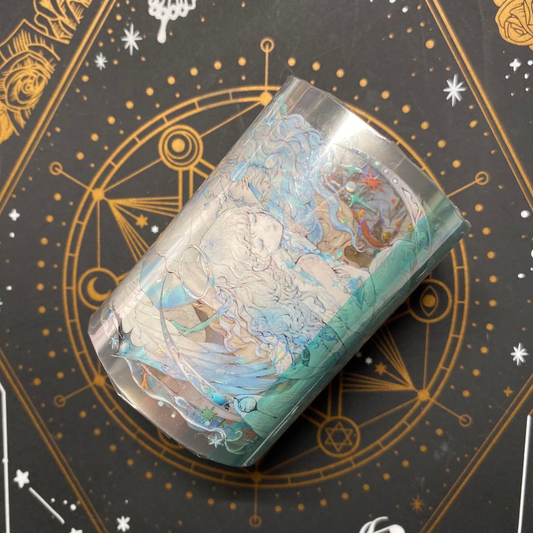 K】海外 10m巻 貝殻光マスキングテープ 人物系/動物系