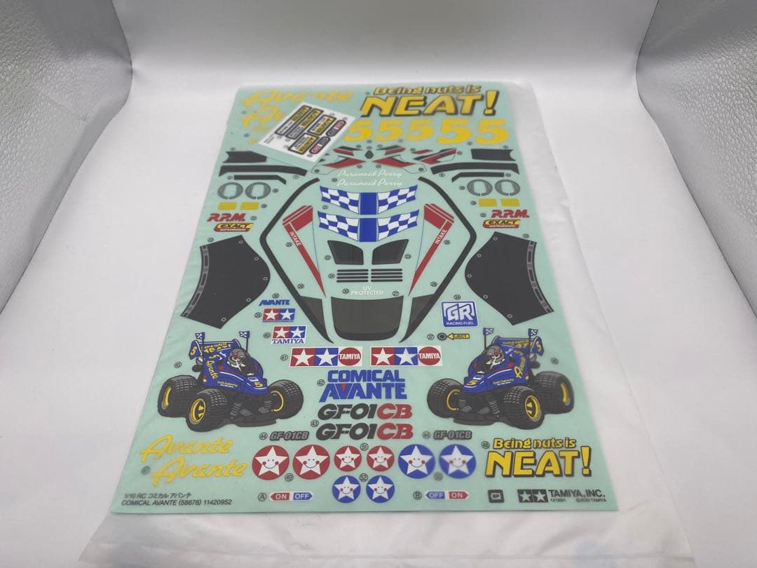 タミヤ GF-01 コミカルアバンテ オプション多数 ラジコン - メルカリ