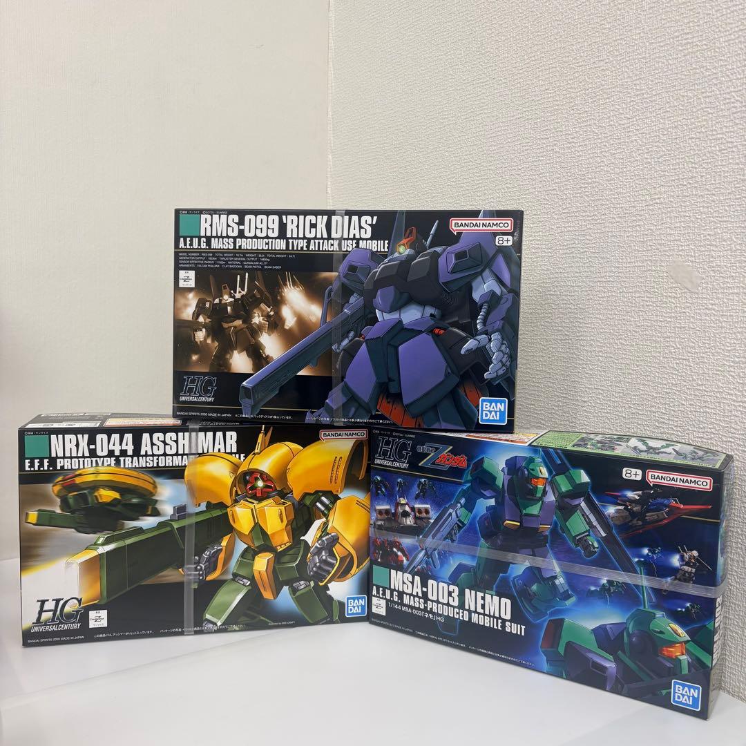 機動戦士 Zガンダムガンプラまとめ売り②HGリック・ディアス