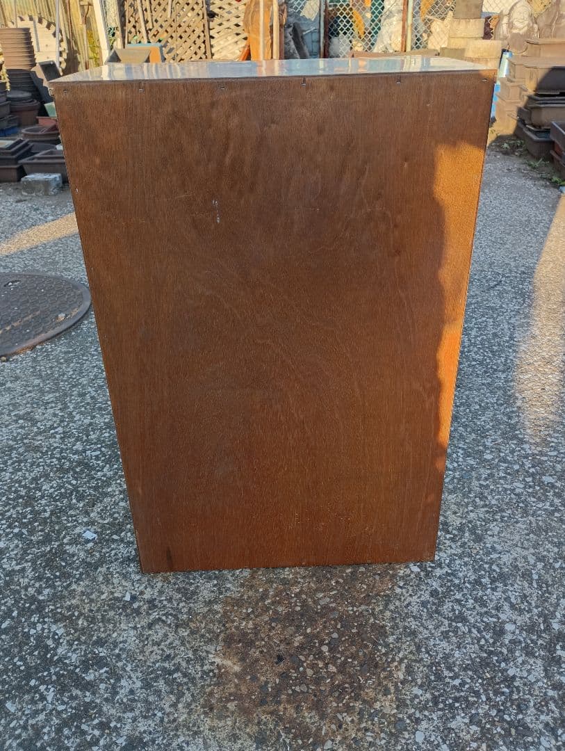 4254）糸販売木製ケース 手芸 店舗什器 昭和レトロ 裁縫