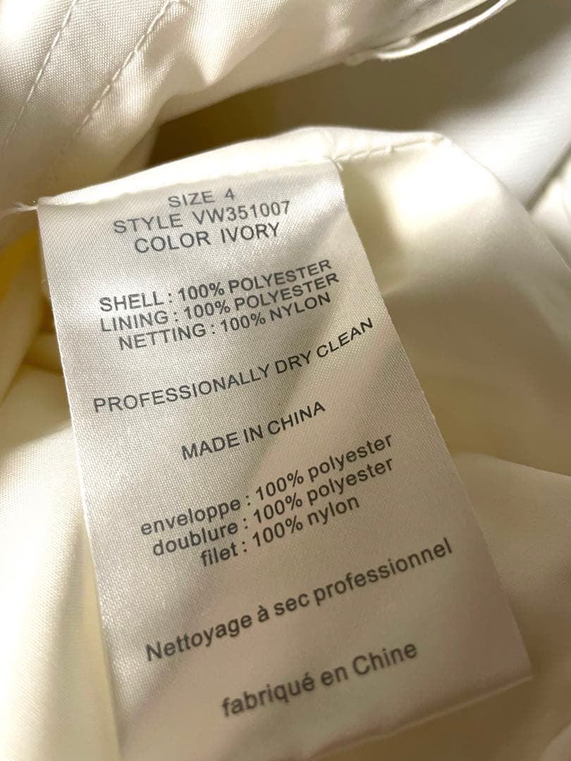 white by verawang バレリーナ（値引き交渉可能です）