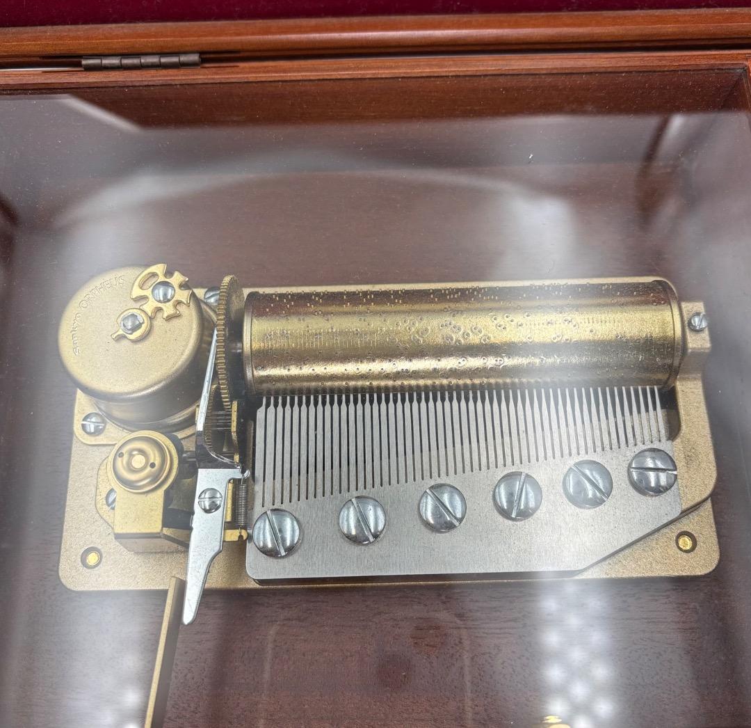 SANKYO ORPHEUS オルフェウス オルゴール 2曲 宝石箱 稼動品