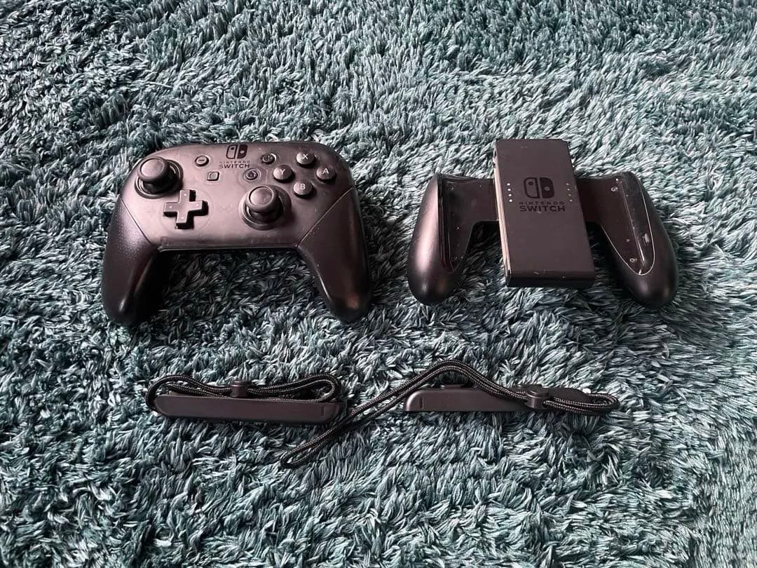 Nintendo Switch 本体 グレー プロコントローラー付き