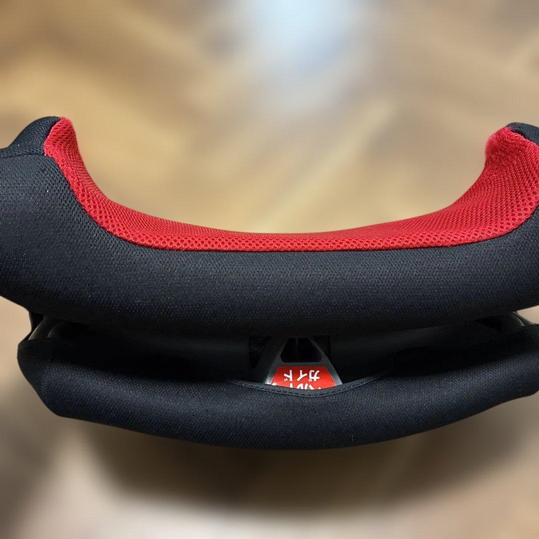 【美品】エールベベ　サラット３　ステップⅡ　グレー　ジュニアシート　AM 253