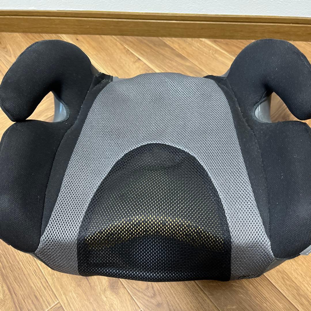 【美品】エールベベ　サラット３　ステップⅡ　グレー　ジュニアシート　AM 253