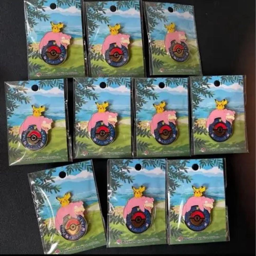 ポケモンセンターカガワ ロゴピンズ 10個セット ロゴピンズ ピカチュウ