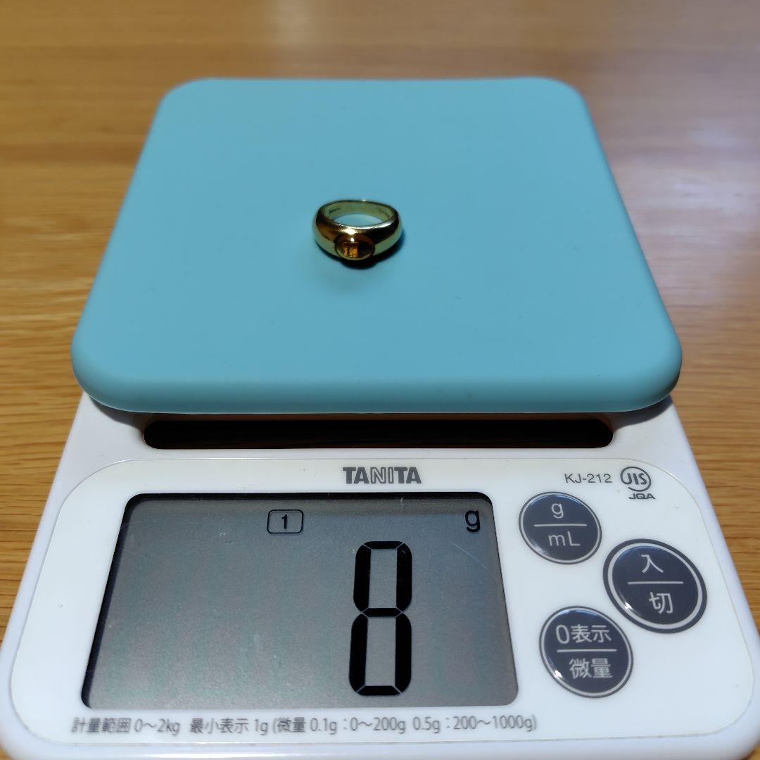 ティファニー　ヴィンテージリング 51　シトリン　18金　説明必読願います