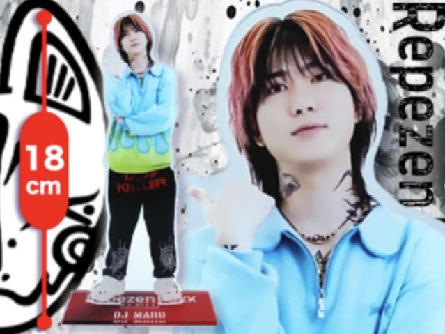 クレマス限定レペゼンフォックスアクリルスタンドアクリルキーホルダー