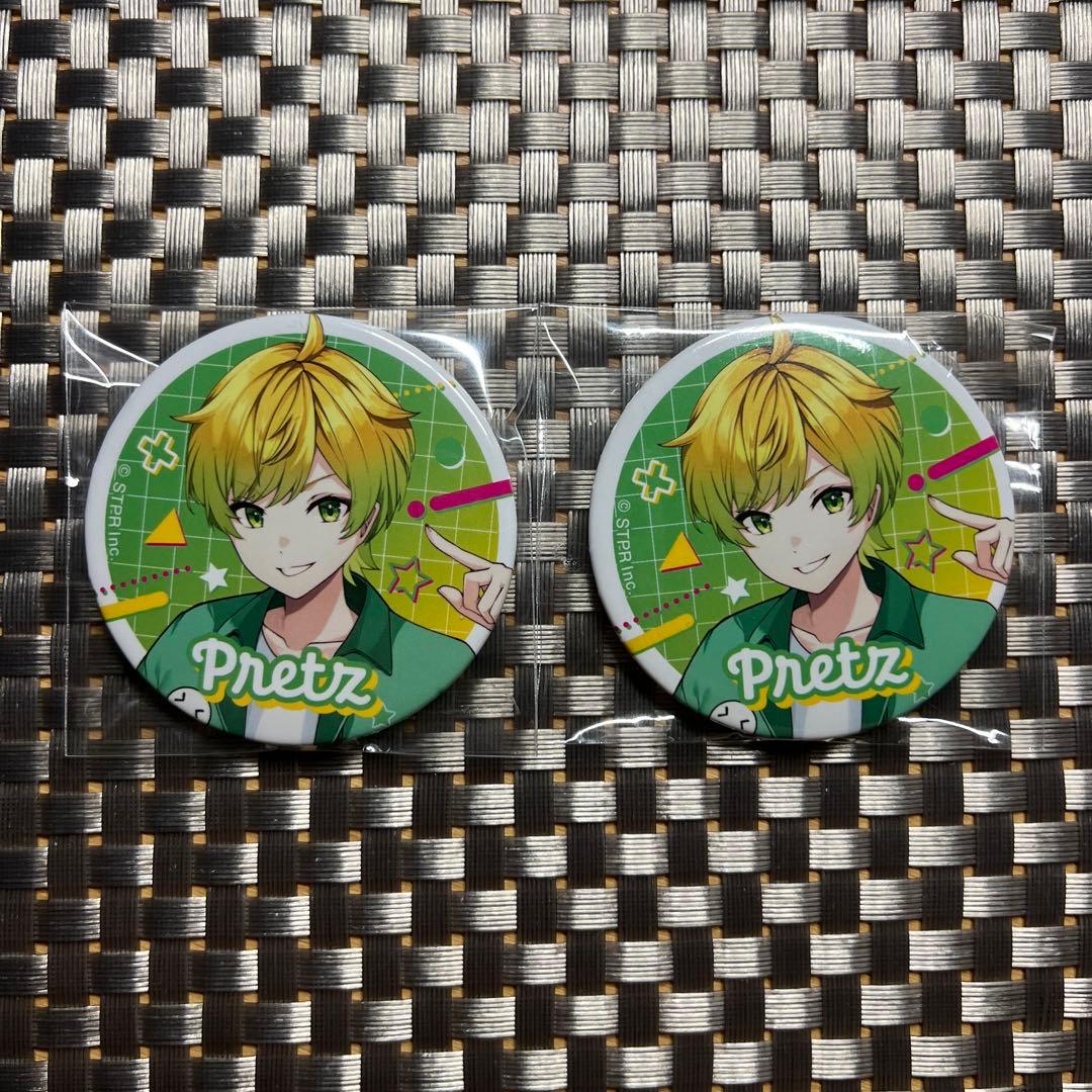 ぷりっつ 虹 等身 缶バッジ 2点 - メルカリ