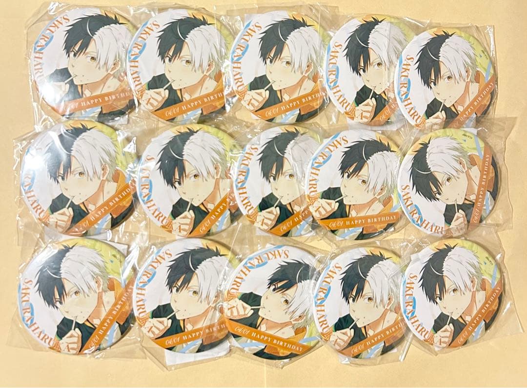 桜遥 バースデー ビッグ缶バッジ 2024 WIND BREAKER