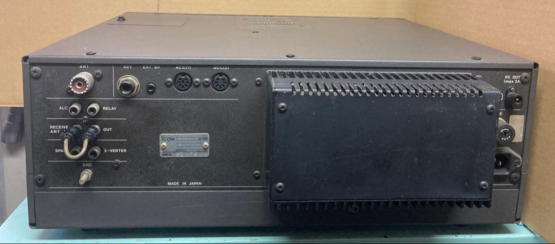 icom IC-760 トランシーバー 本体&電源ケーブル&サイドハンドル付属
