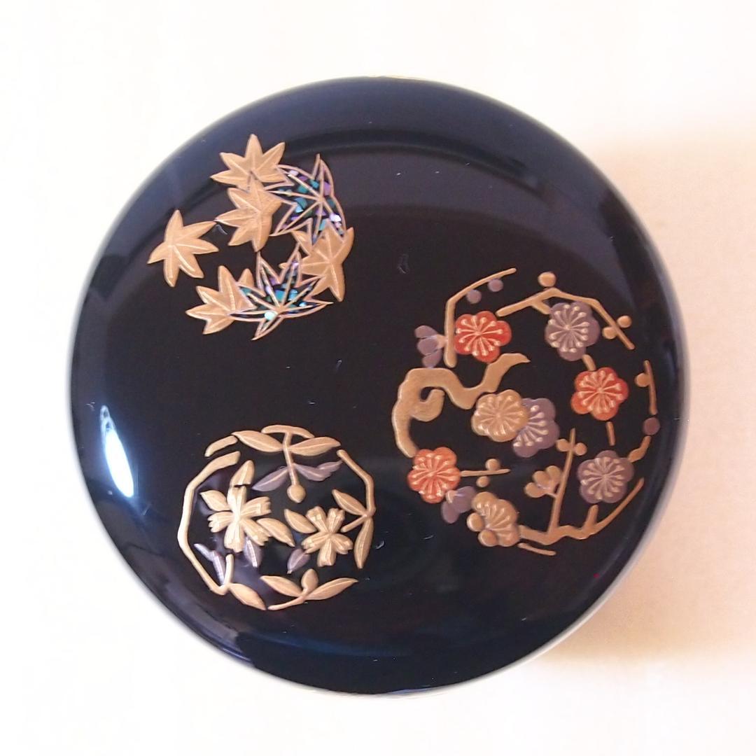 御所の花 「春」 大棗 山本忠幸作