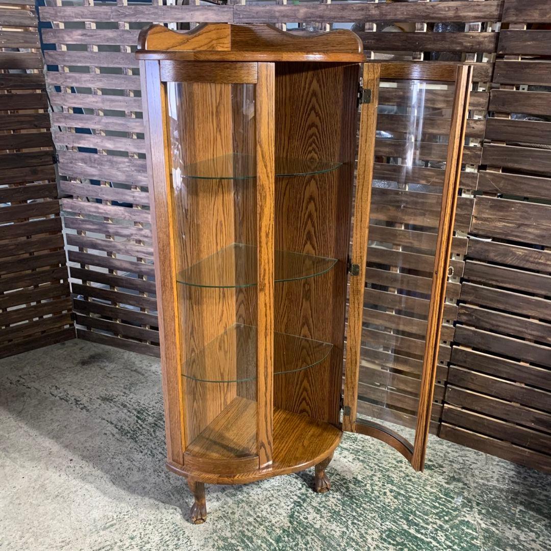 J162 英国風コーナーコレクションボード キャビネット コーナー