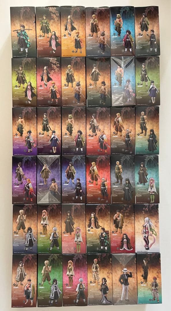 鬼滅の刃 フィギュア-絆ノ装-初版 36体セット 初版レア