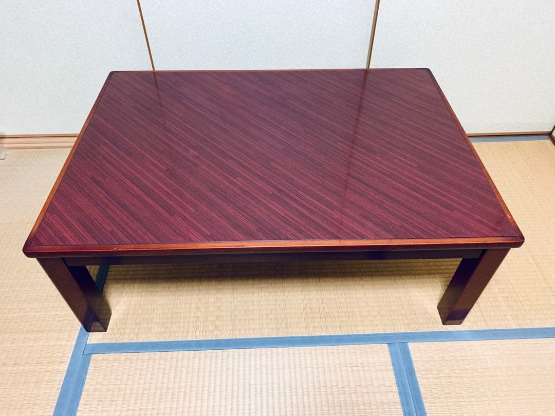 和風家具調こたつテーブル コタツ 座卓 ローテーブル リバーシブル 遠