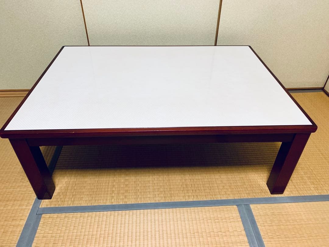 和風家具調こたつテーブル コタツ 座卓 ローテーブル リバーシブル 遠