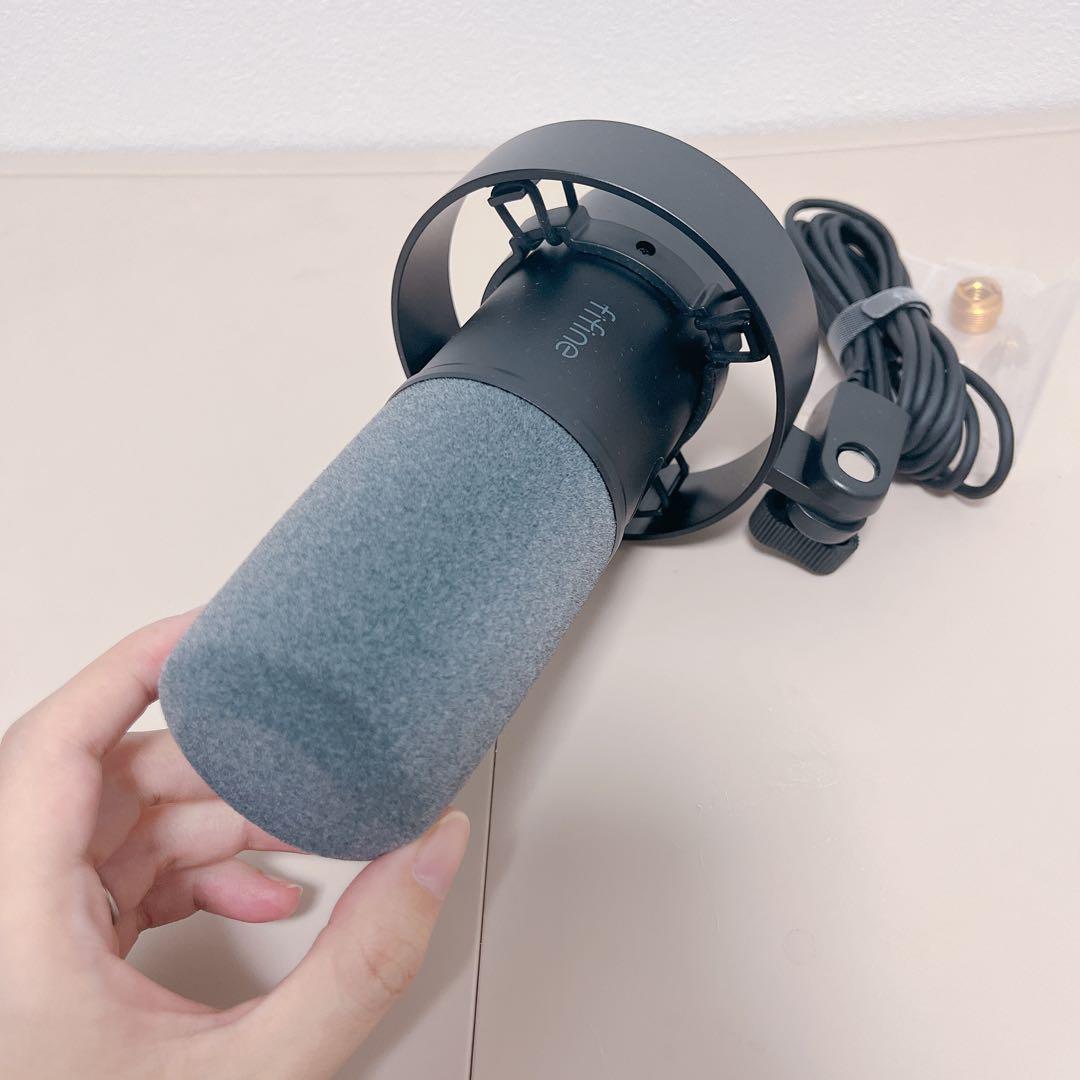 ✦ダイナミックポットキャストマイク USB/XLR接続可能 K688