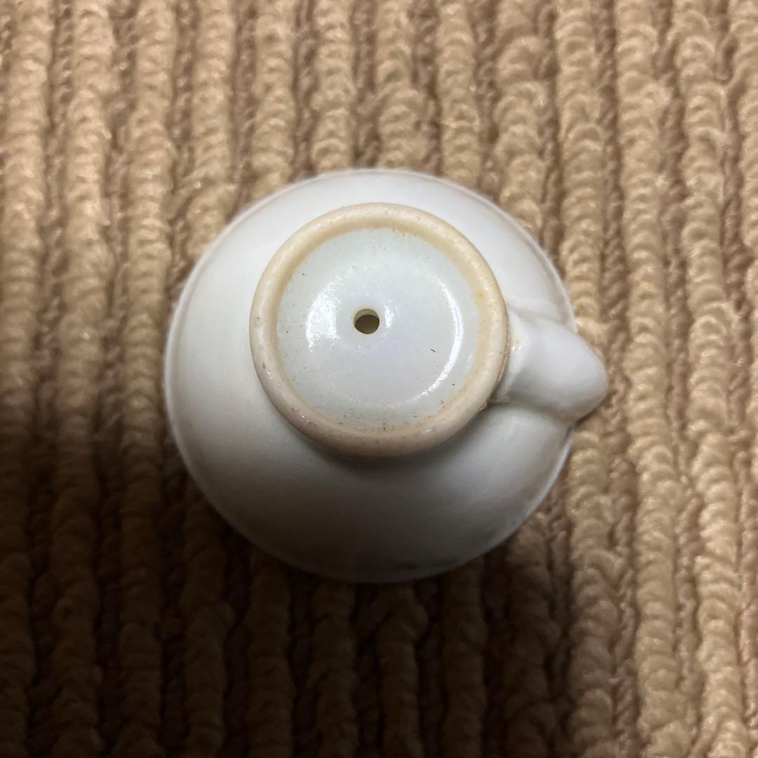珍品 古美術 お猪口 おちょこ 肉筆のお猪口 陶磁器 大正12年 レア レトロ