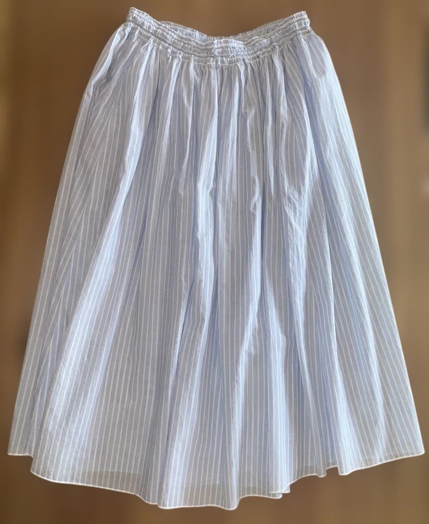 遠州織物HUIS U401ゆるふわコットンスカート