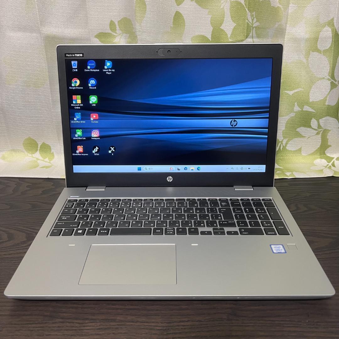 HP Probook✨新品SSD256G&HDD500GB☆メモリ8GB☆i5
