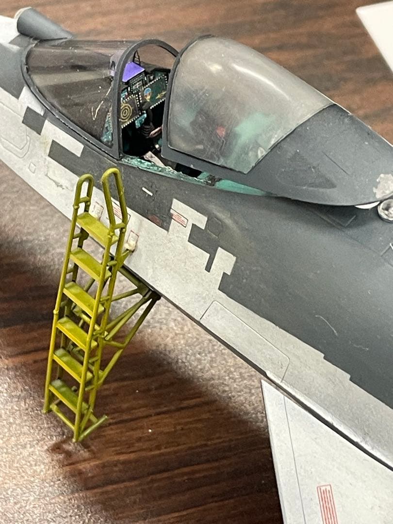 完成塗装品】1/48 ズベズダ Su-57 フェロン