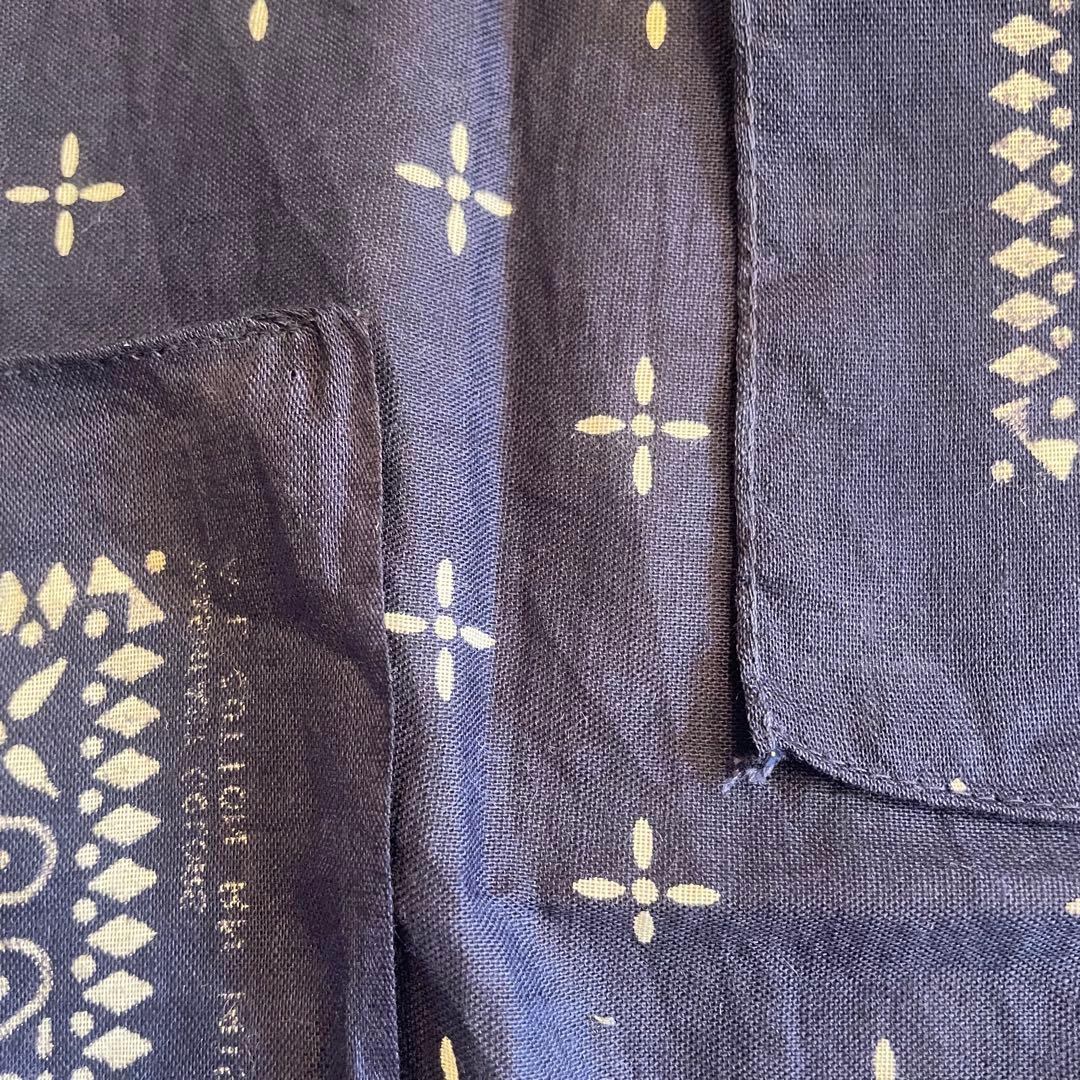 60s バンダナ クロス　クロス柄　USA製　ビンテージ