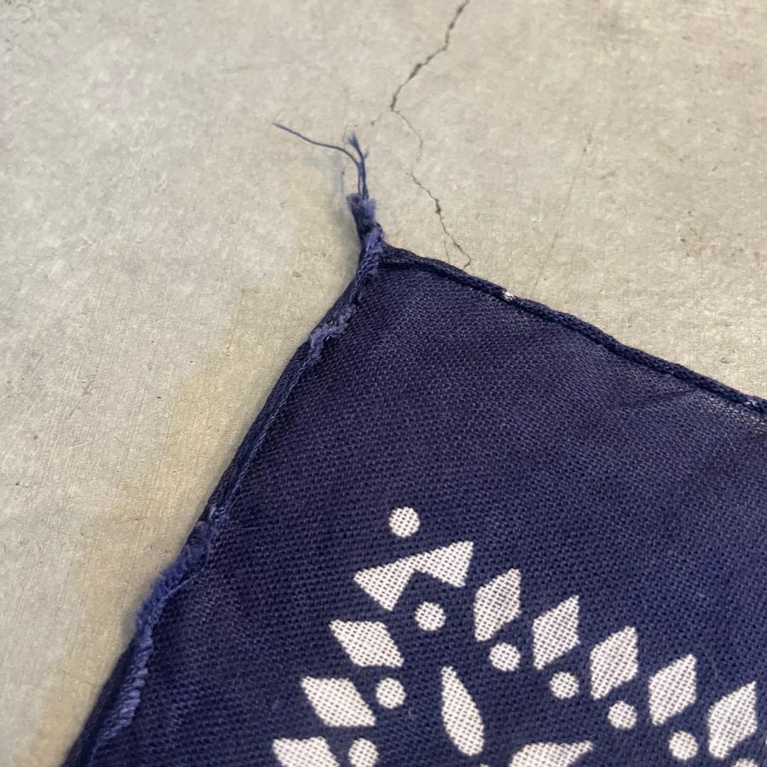 60s バンダナ クロス　クロス柄　USA製　ビンテージ