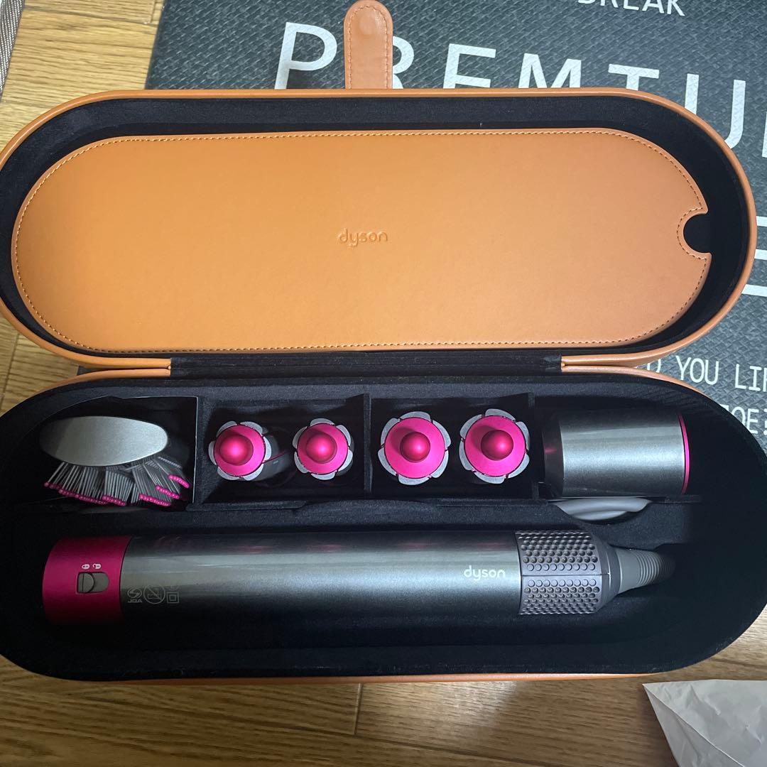 Dyson Airwrap シルバー/ピンク 収納ケース付属