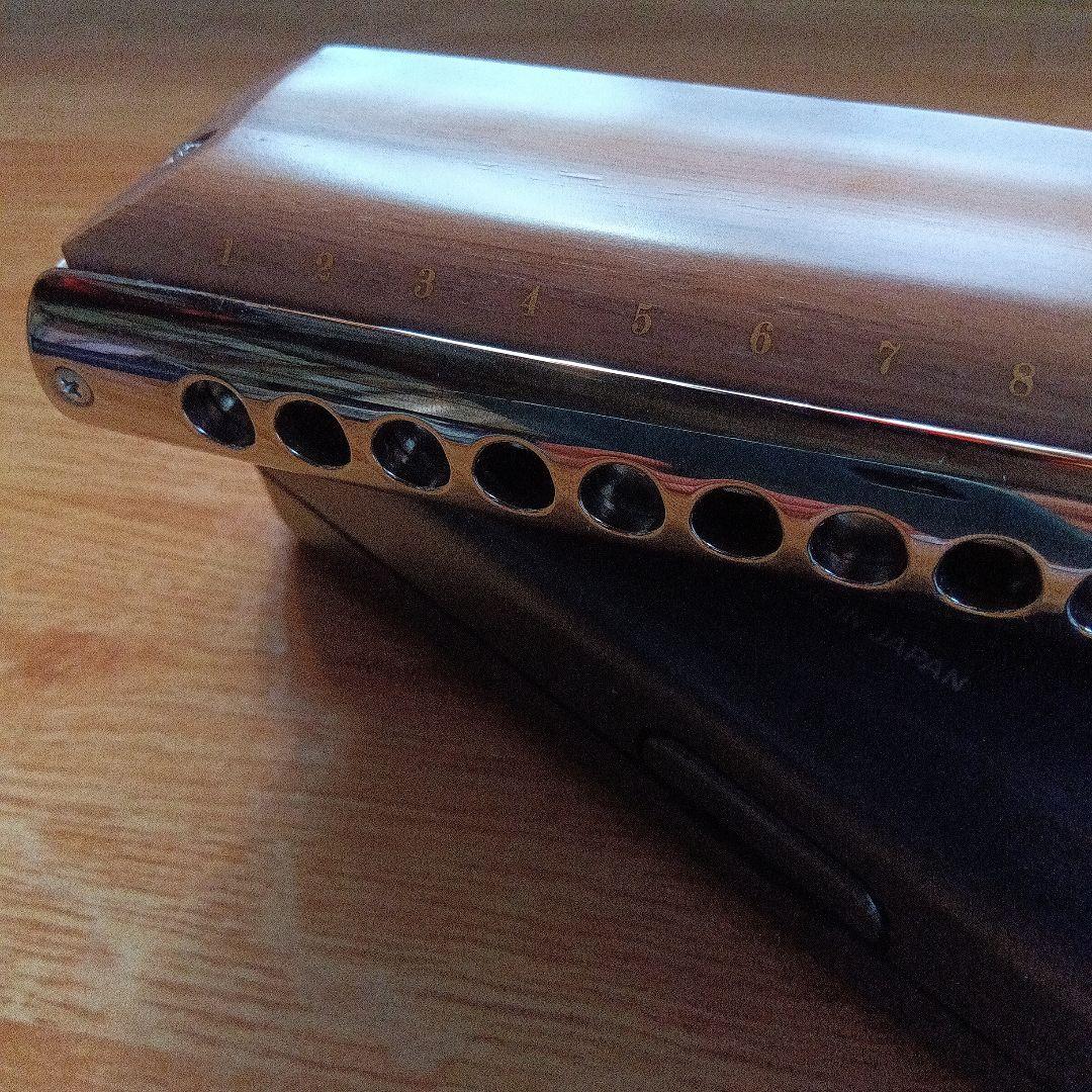 M.SUZUKI G-48 ウッドカバー ハーモニカ